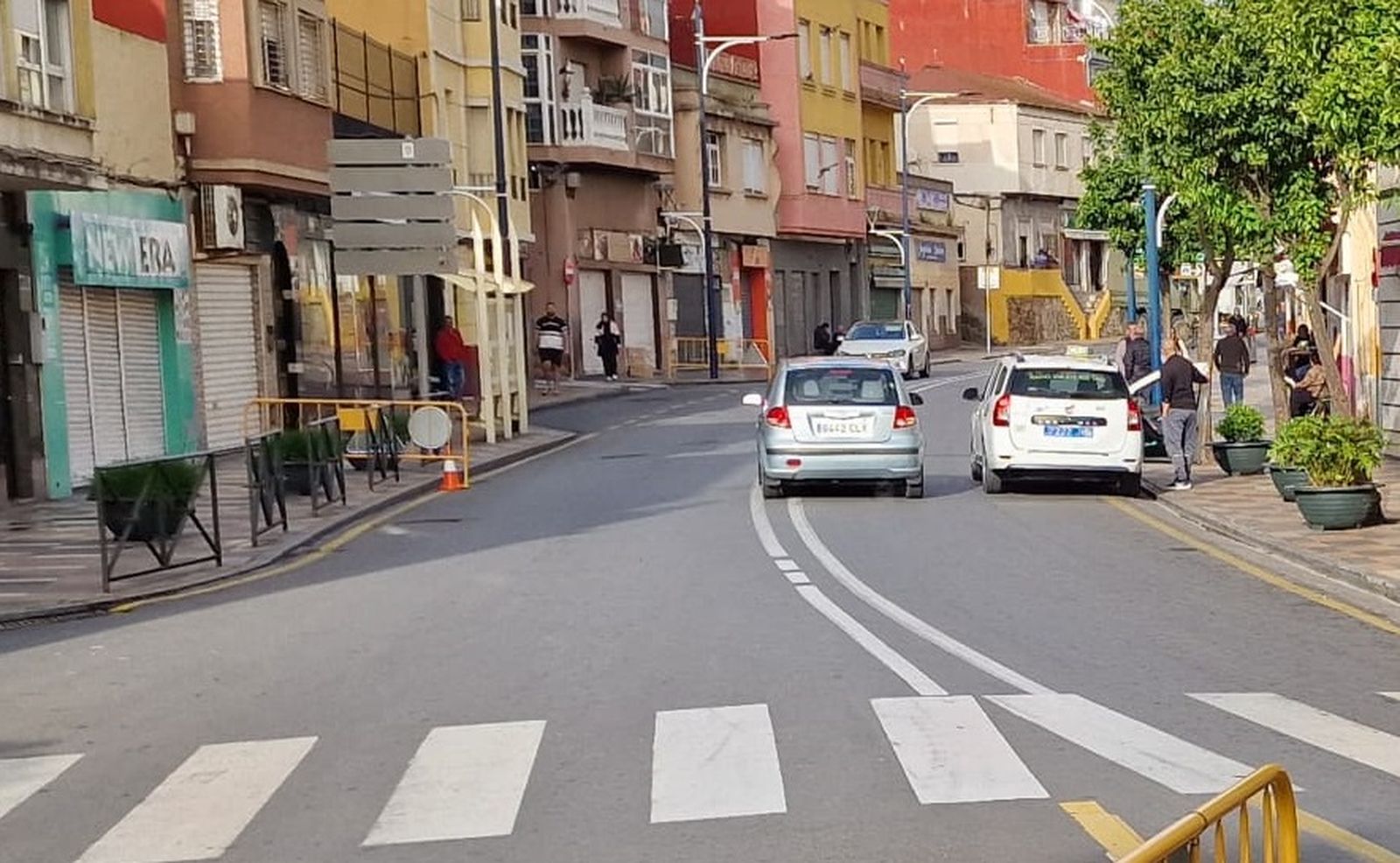 El carril único que se habilitará hasta finales de junio será en dirección Mercado San José - Avenida de Regulares (dirección Morro). FOTO: S.D.A.