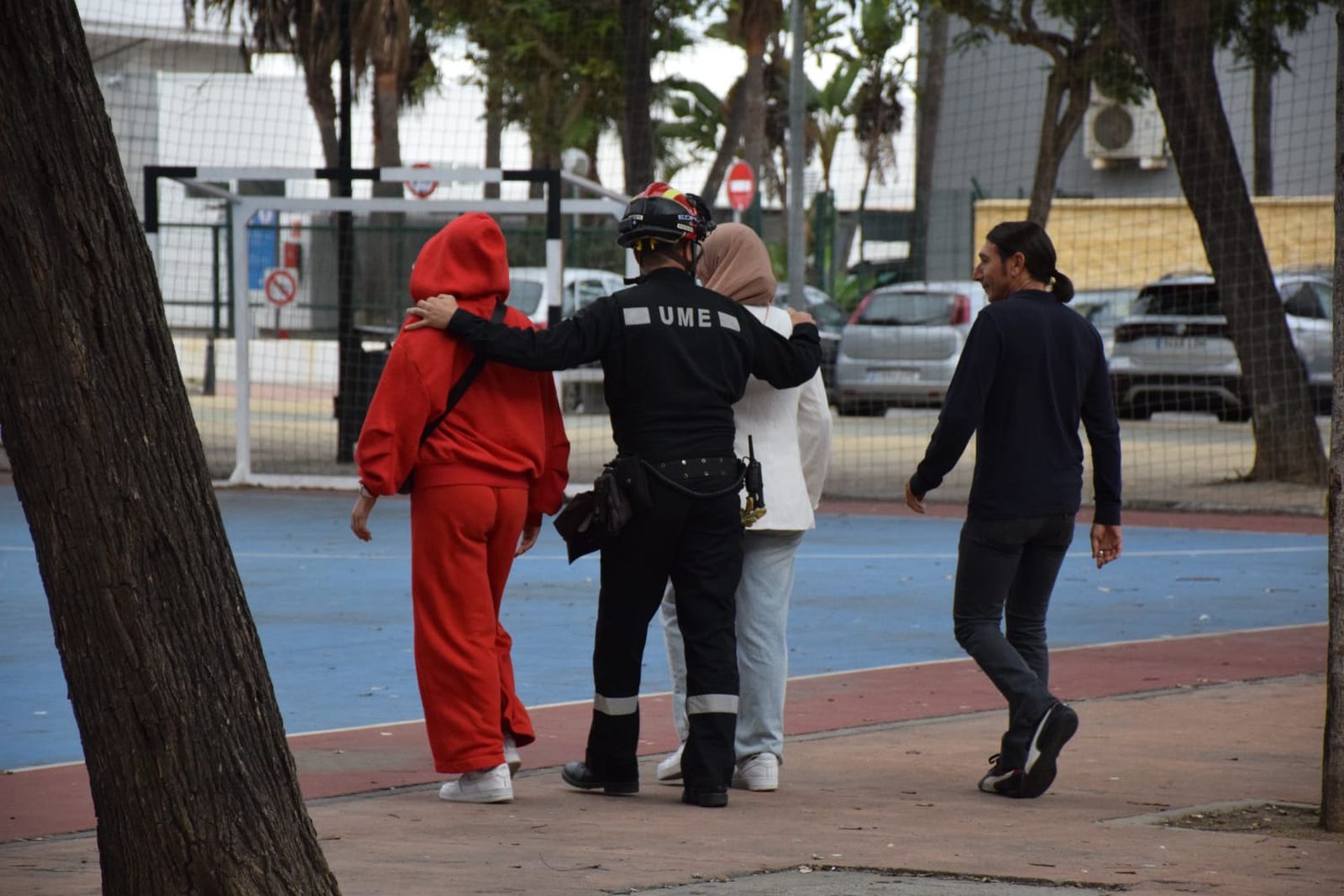 FOTOGALERÍA | Así fue el espectacular simulacro de la UME en el Parque Juan Carlos I