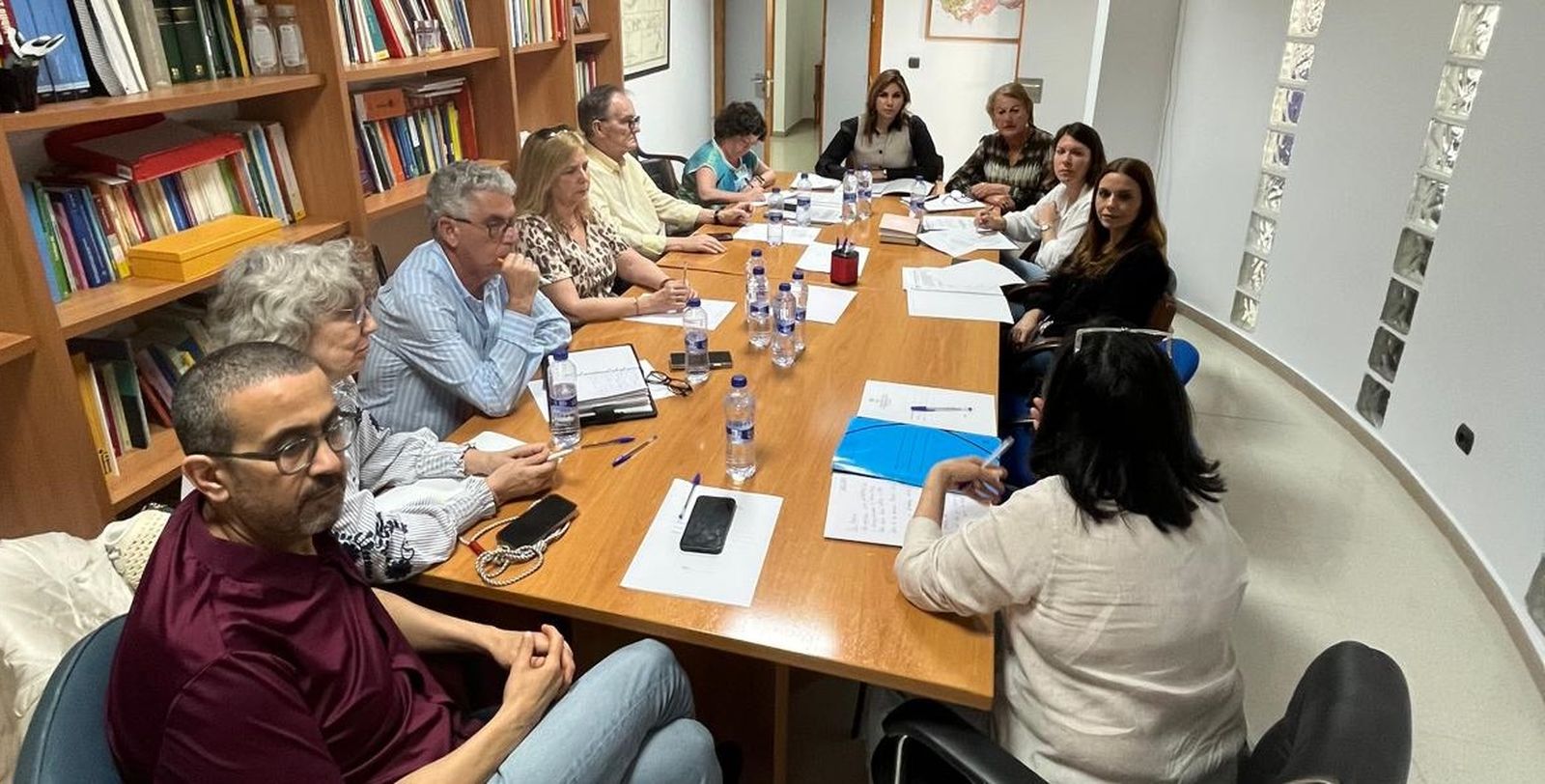 La reunión se celebraba en la mañana de este viernes