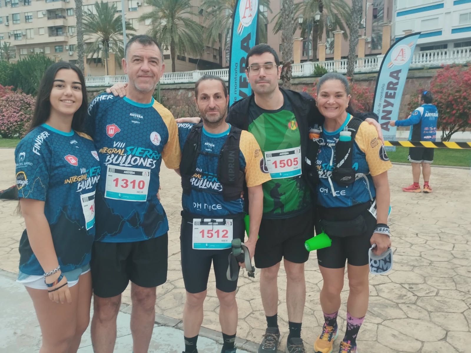 Participantes en la 'Vuela a Ceuta Andando'