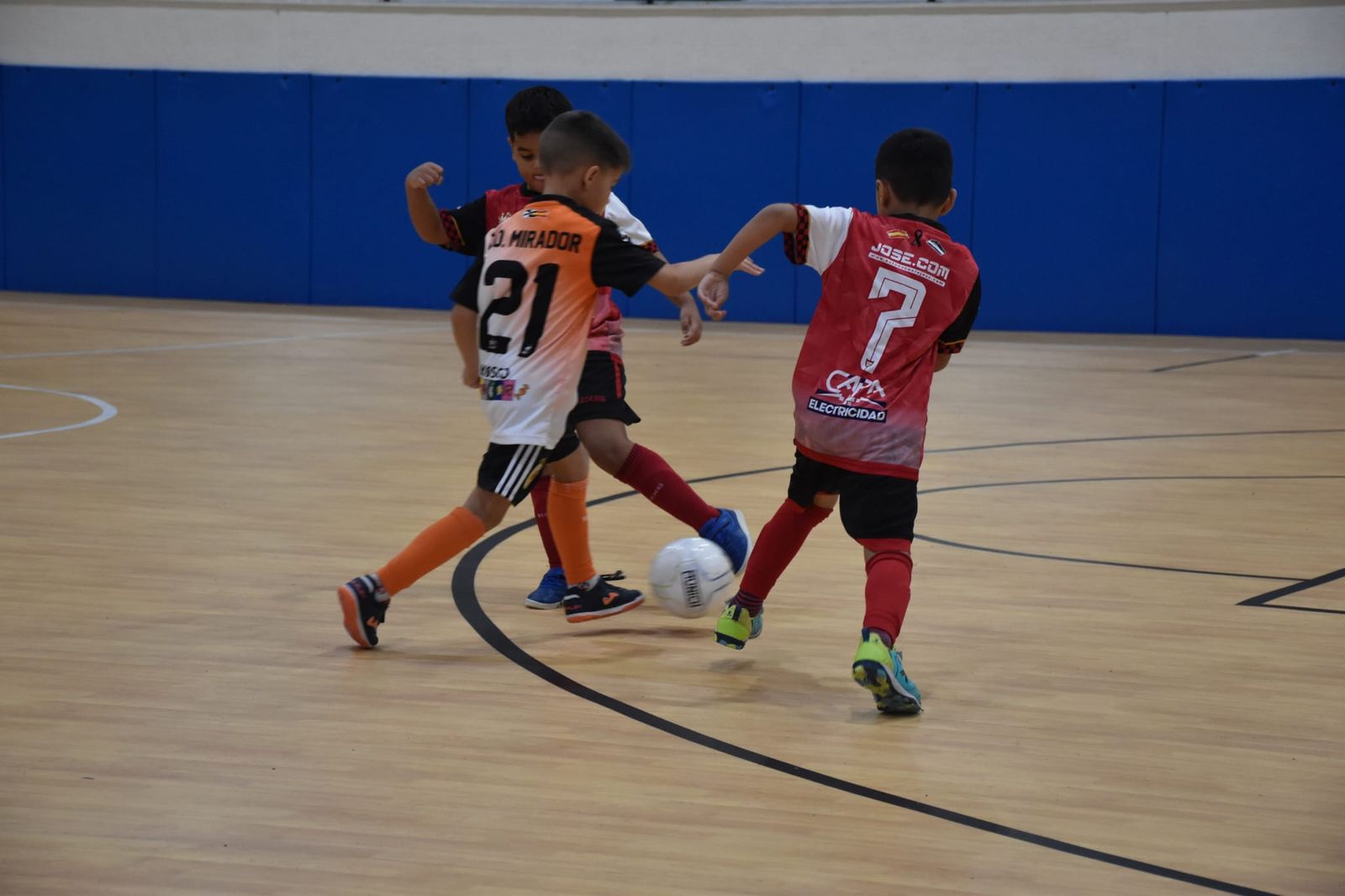 Cuatro partidos de la Liga de Prebenjamines se disputan en 'Santa Amelia'