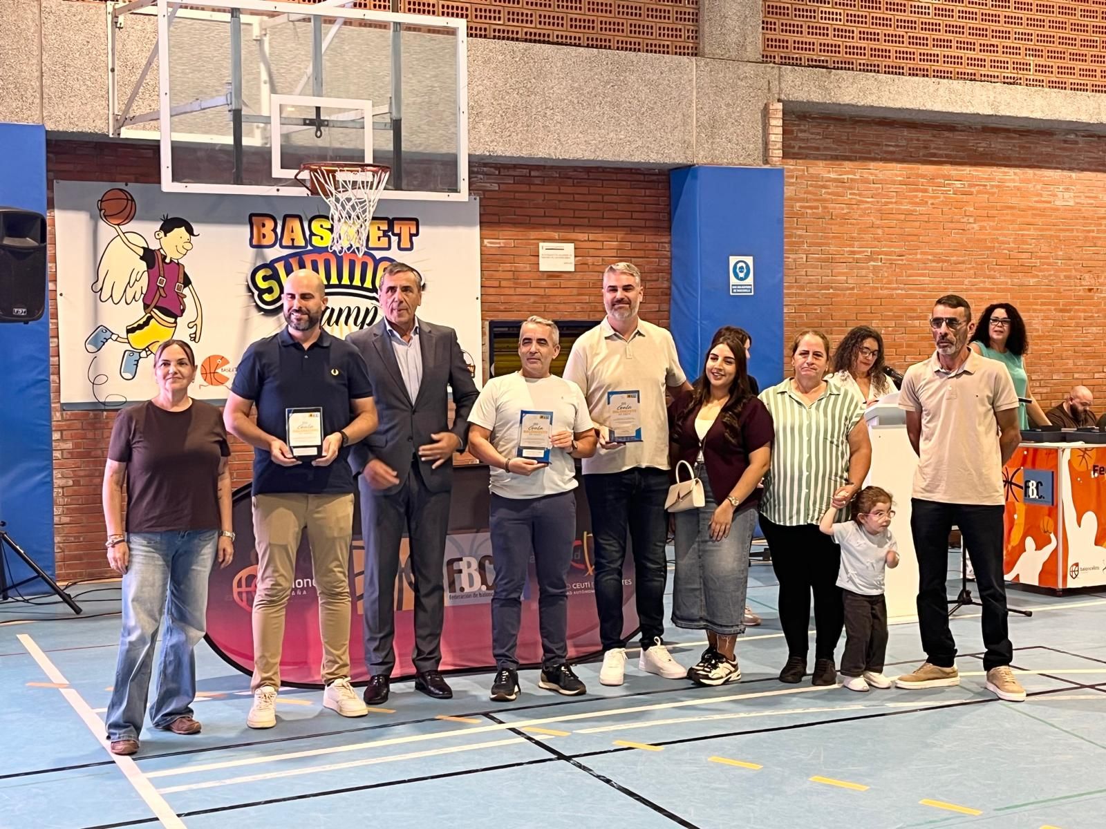 Éxito rotundo de la III Gala del Baloncesto organizada por la FBC