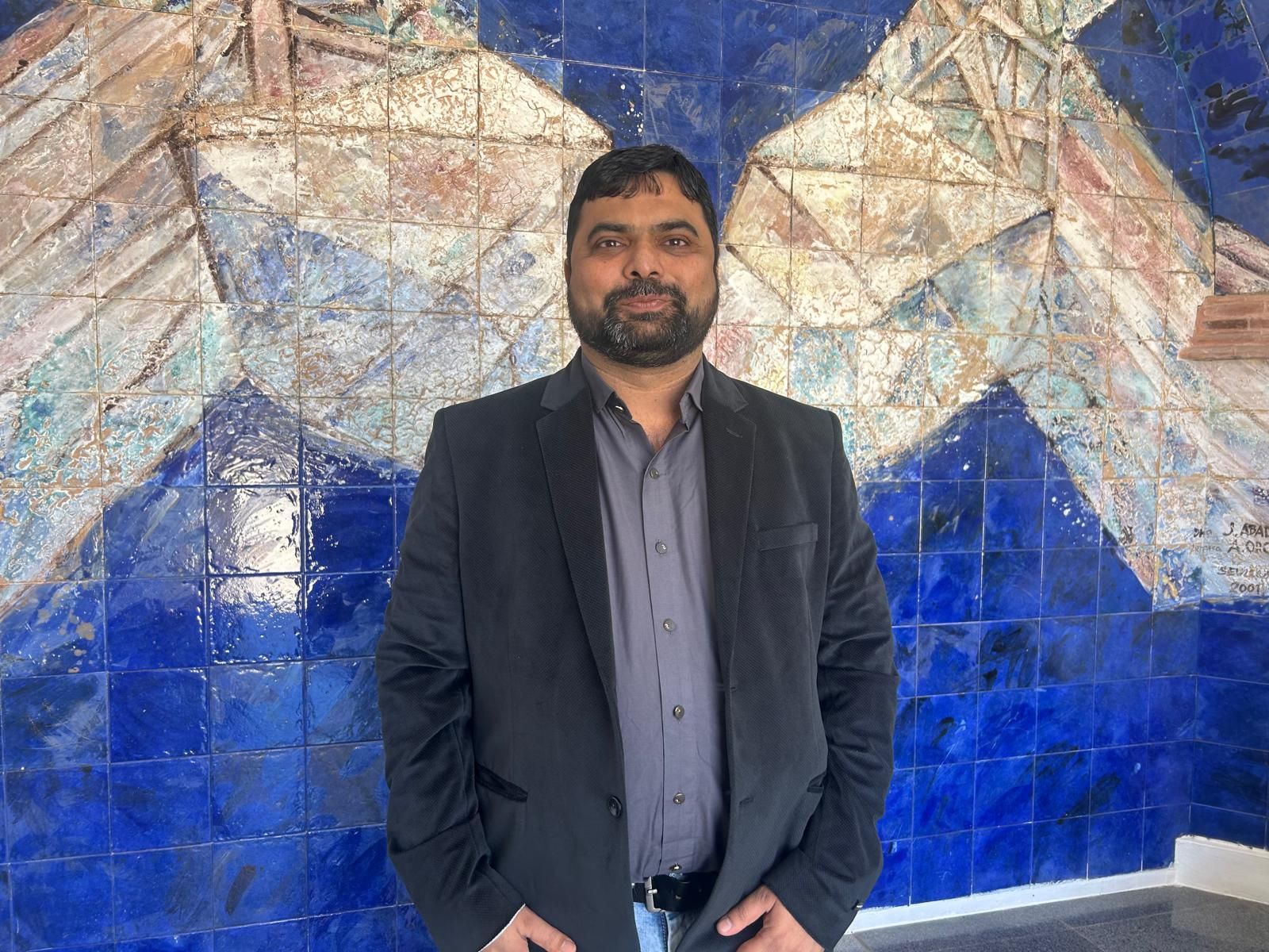 El CEO de Xtreme Thoughts, Ankesh Maradia, en las Murallas Reales