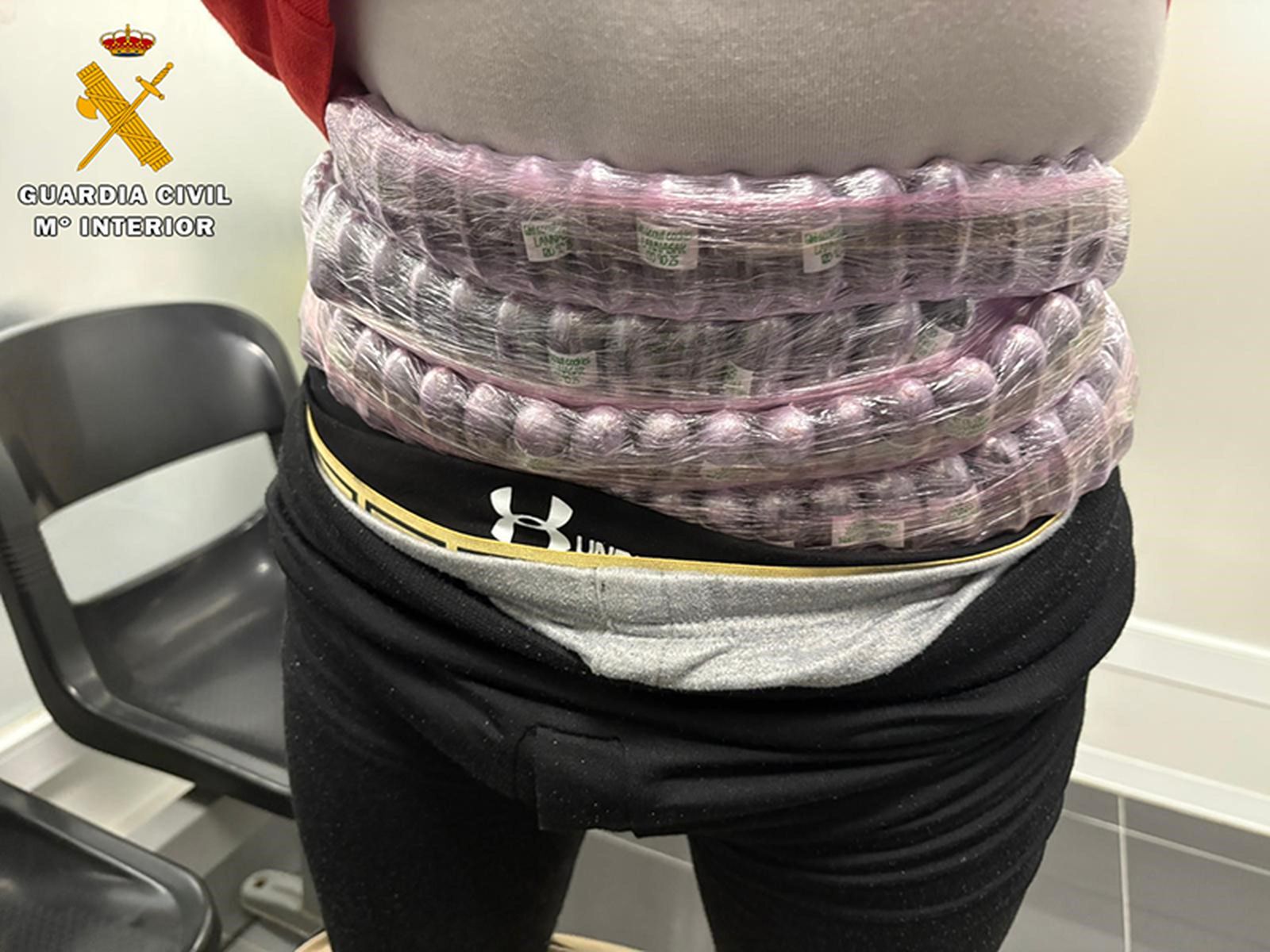 Fotografía tomada a uno de los detenidos/FOTO GUARDIA CIVIL