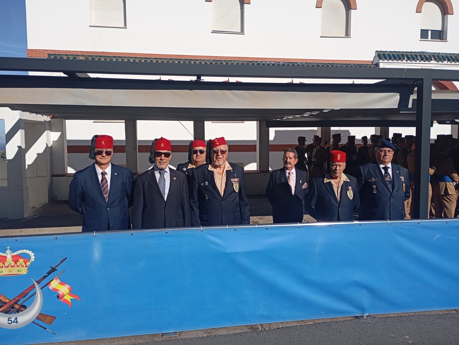 Regulares se viste de gala en honor de la Patrona de Infantería