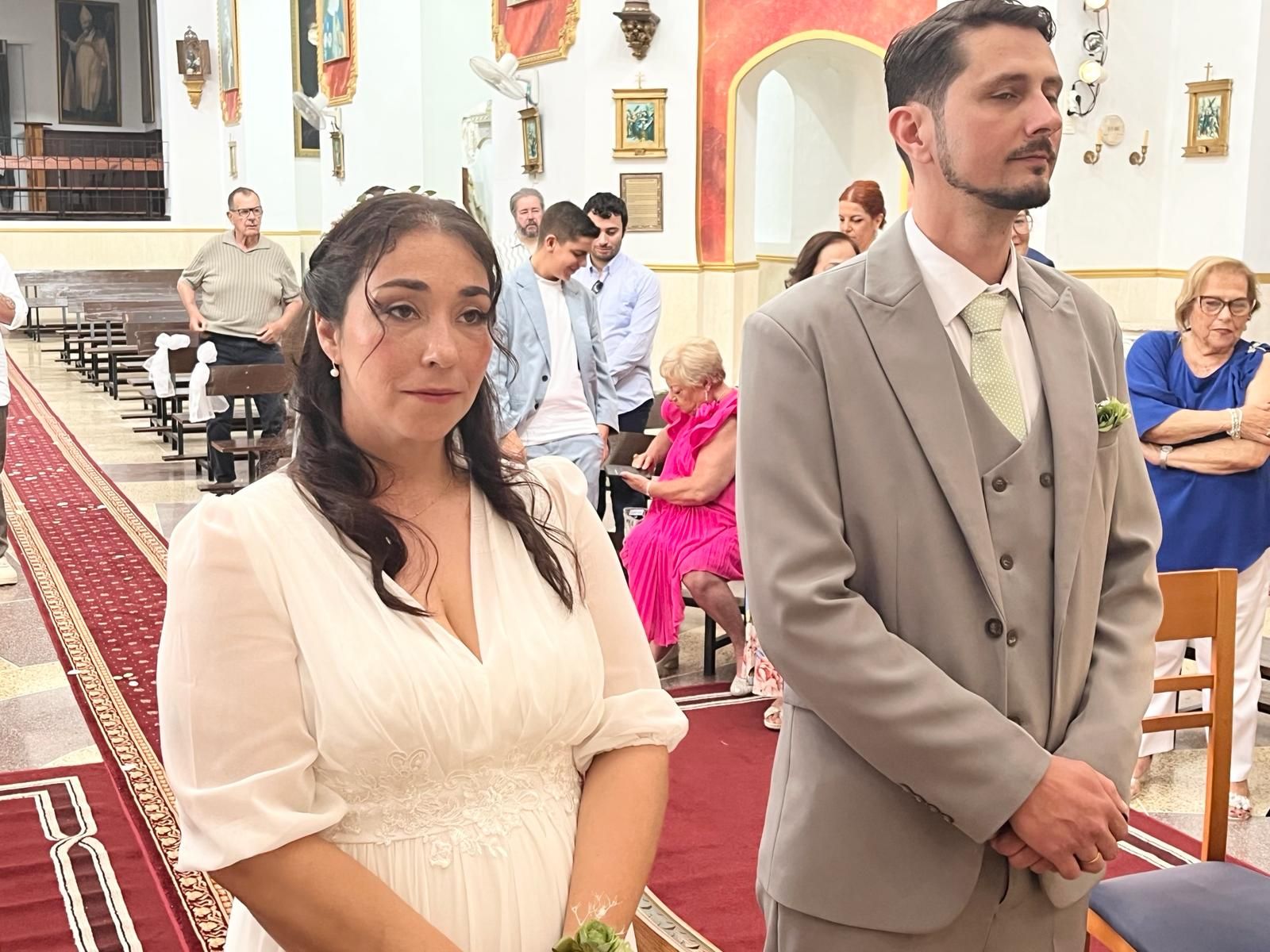 Boda de Jesús y María en la Iglesia de Santa Teresa
