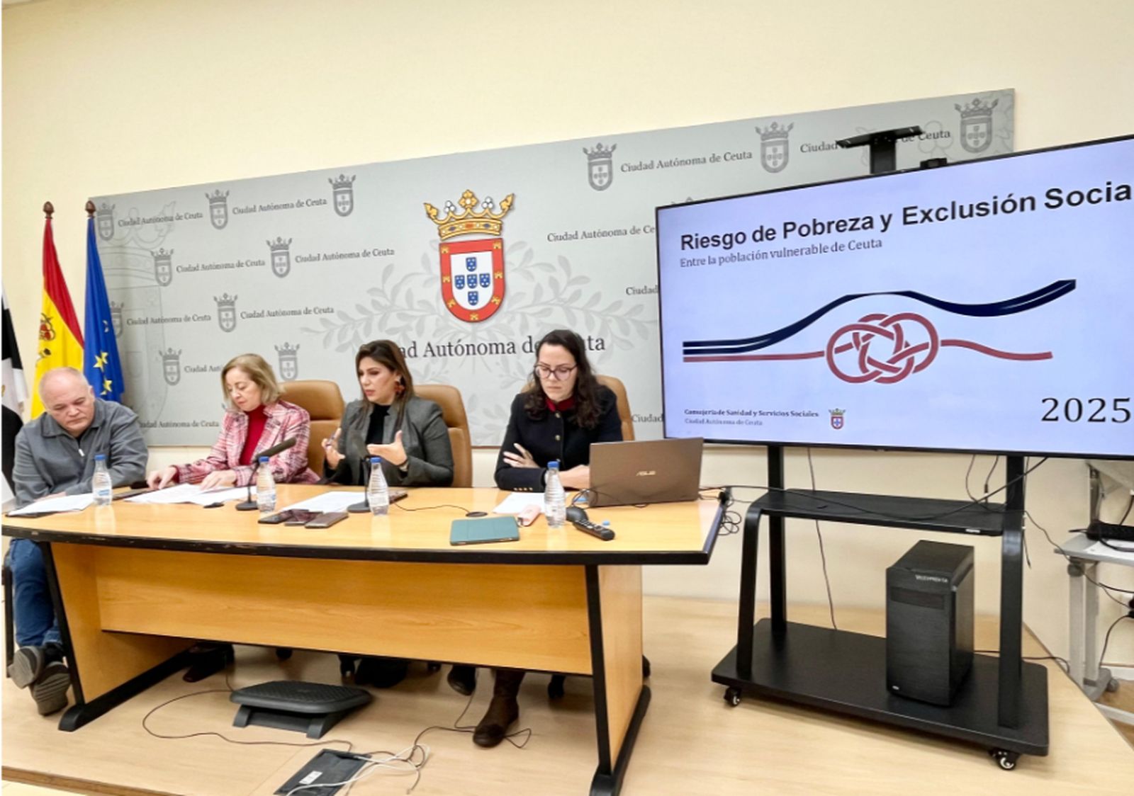 Un momento de la rueda de prensa en la que se han presentado los resultados del estudio