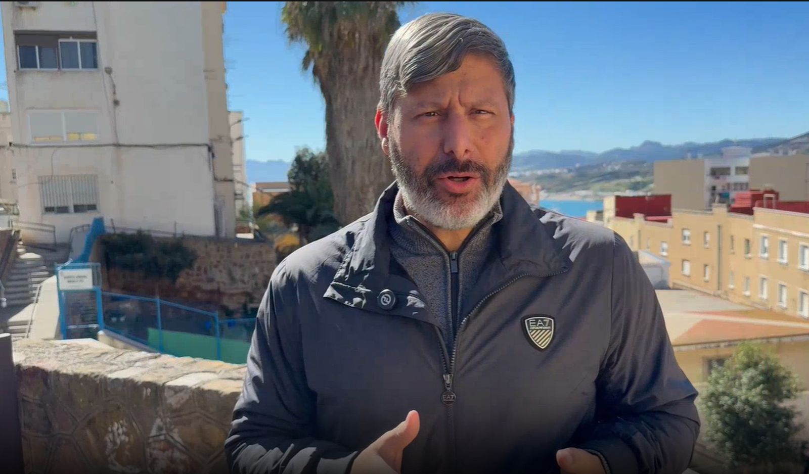 El secretario general de Ceuta Ya!, Mohamed Mustafa