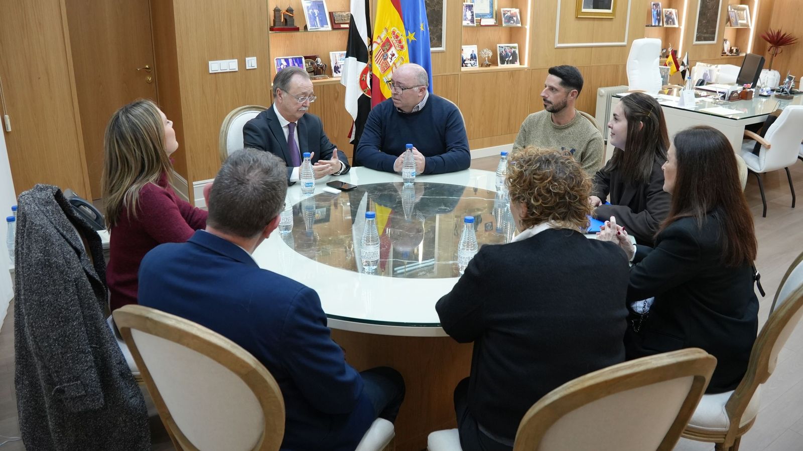 Recepción a la Hermandad de la Veracruz