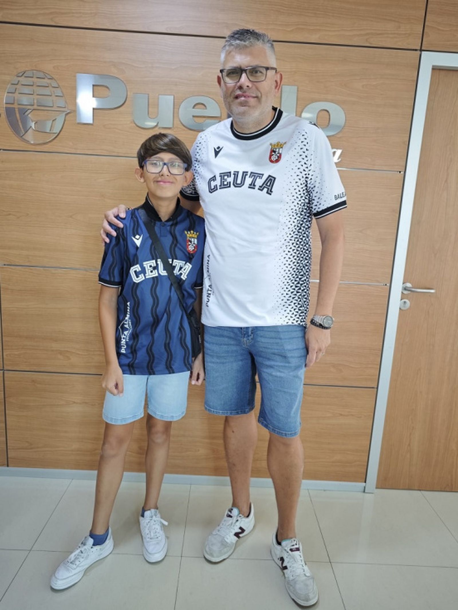 Jorge Sánchez Carmona junto a su hijo Jorge Sánchez Jiménez, son los jugadores nº 12 de esta jornada. FOTO RINCÓN