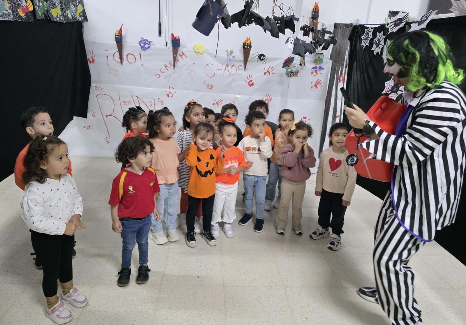 El García Lorca celebra el "Mochiween": una semana de miedo, tradición y mucha diversión