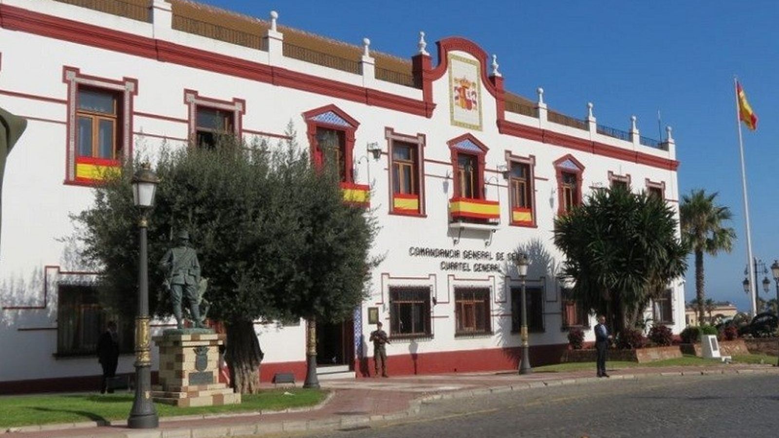 Imagen de archivo de la Comandancia General de Ceuta.