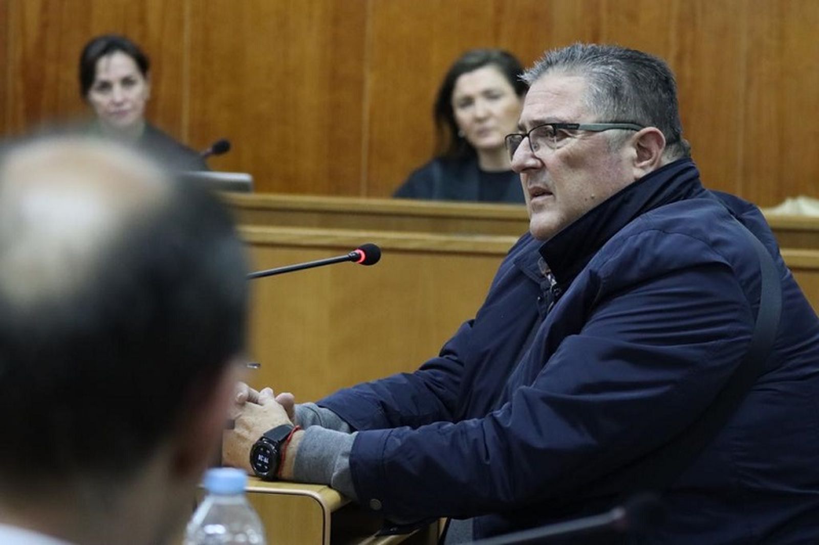 Salvador Vera durante el juicio. / REDUAN