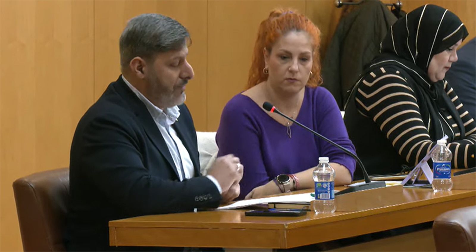 Mustafa durante su intervención/ EL PUEBLO