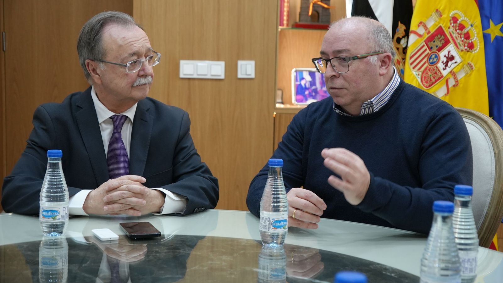 Recepción a la Hermandad de la Vera Cruz