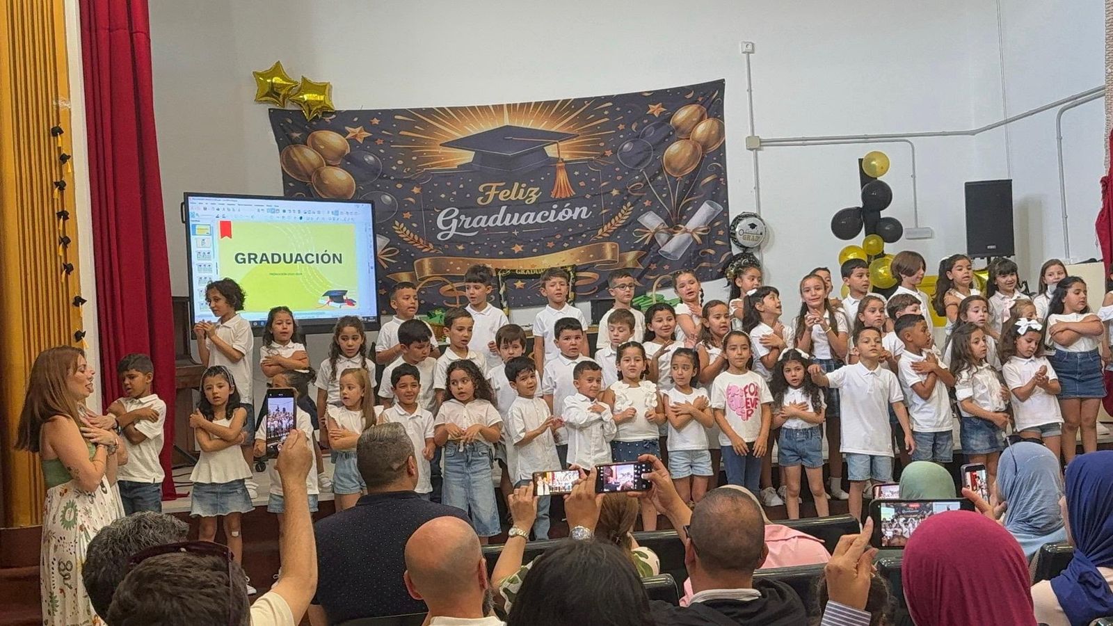 Graduación en el CEIP José Acosta