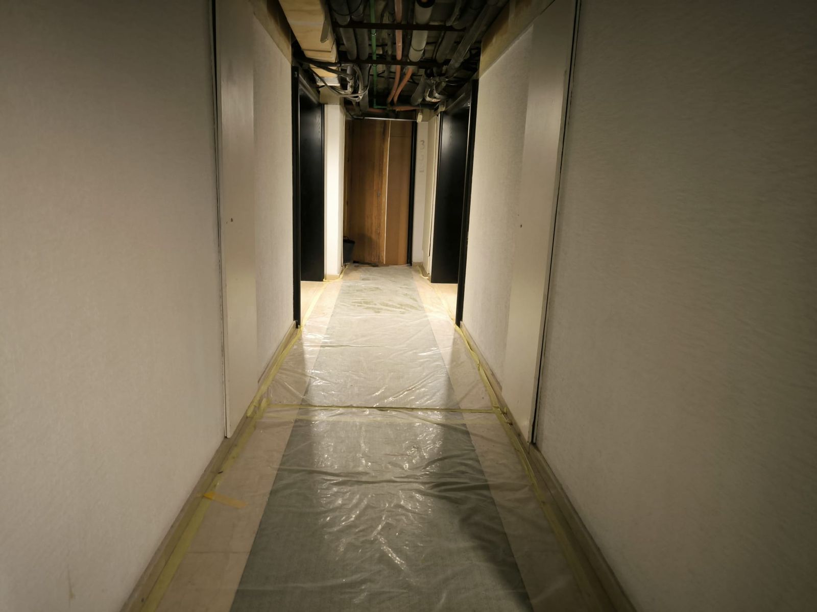 Obras en la planta tercera del Hotel Puerta de África