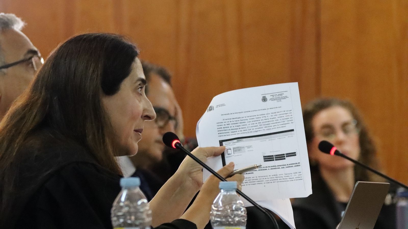 Inmaculada Guil durante el juicio por el ‘crimen de Parques de Ceuta’.