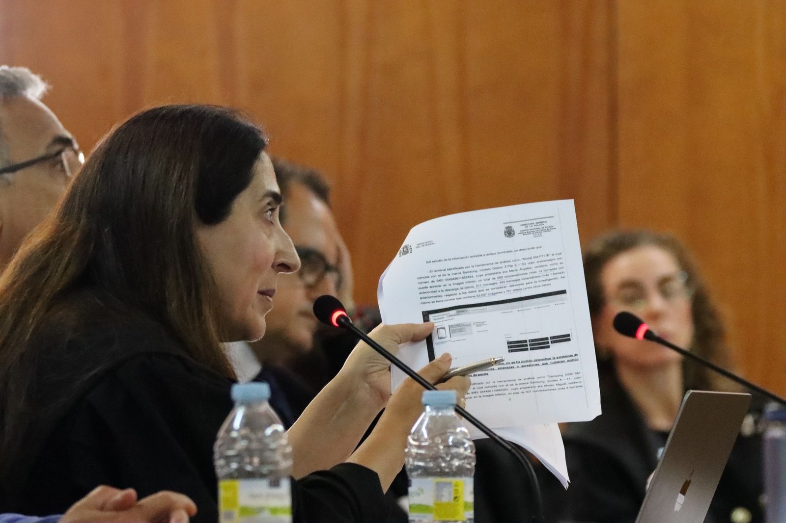 Inmaculada Guil durante el juicio de 2025 por el ‘crimen de Parques de Ceuta’.