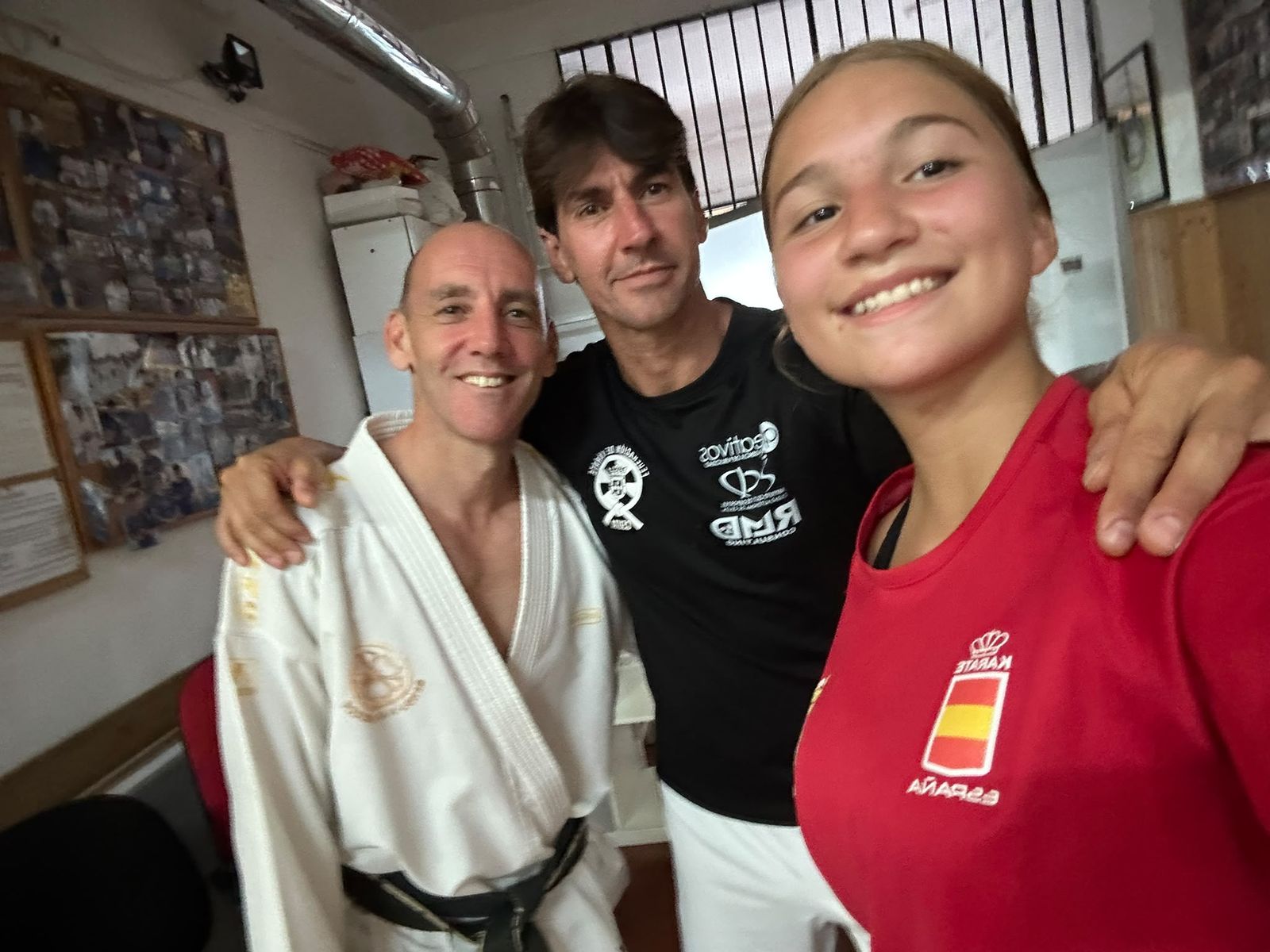 Julia Melgar, en la concentración del equipo nacional