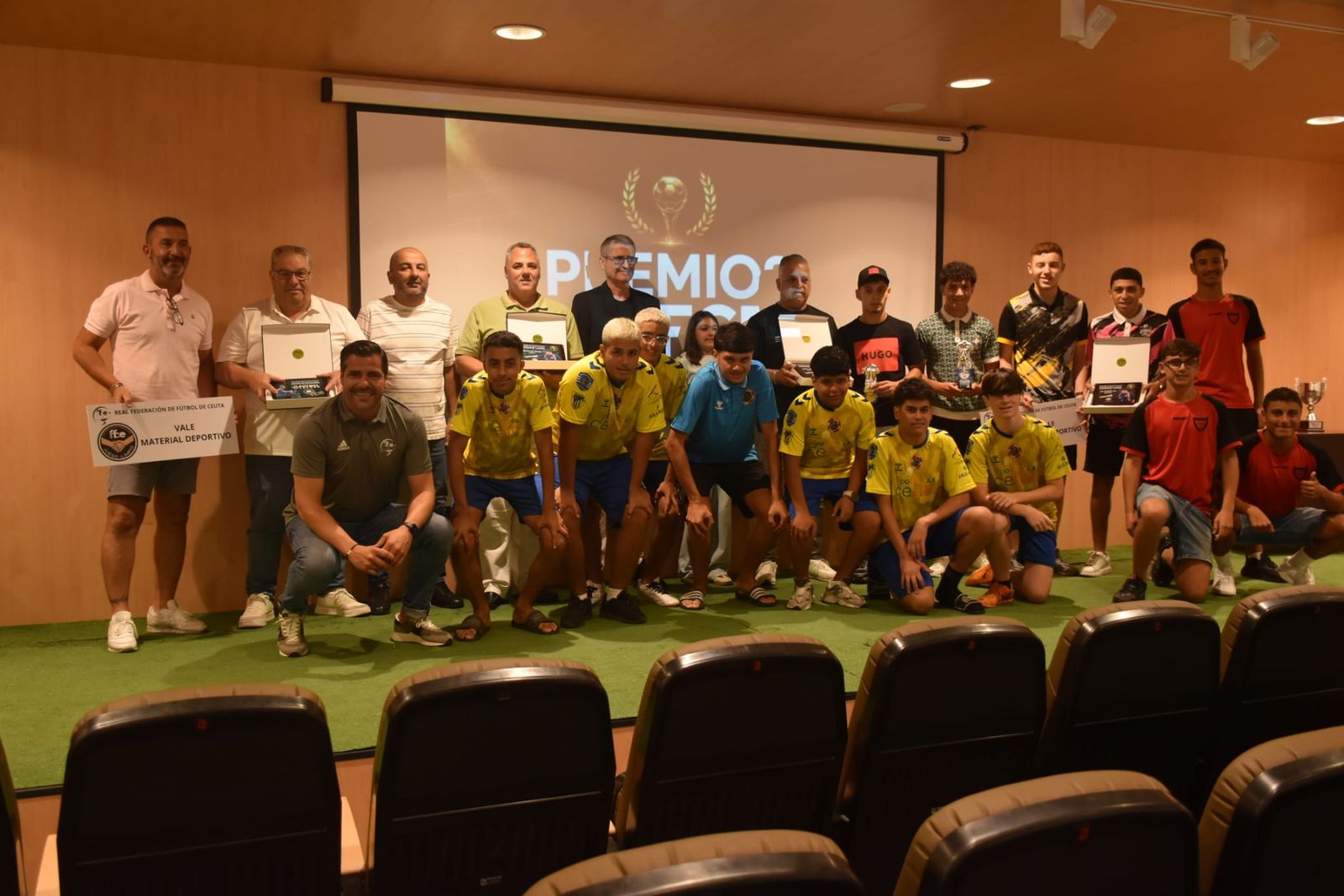 La Federación pone rostro a los valores que hacen grande al fútbol ceutí