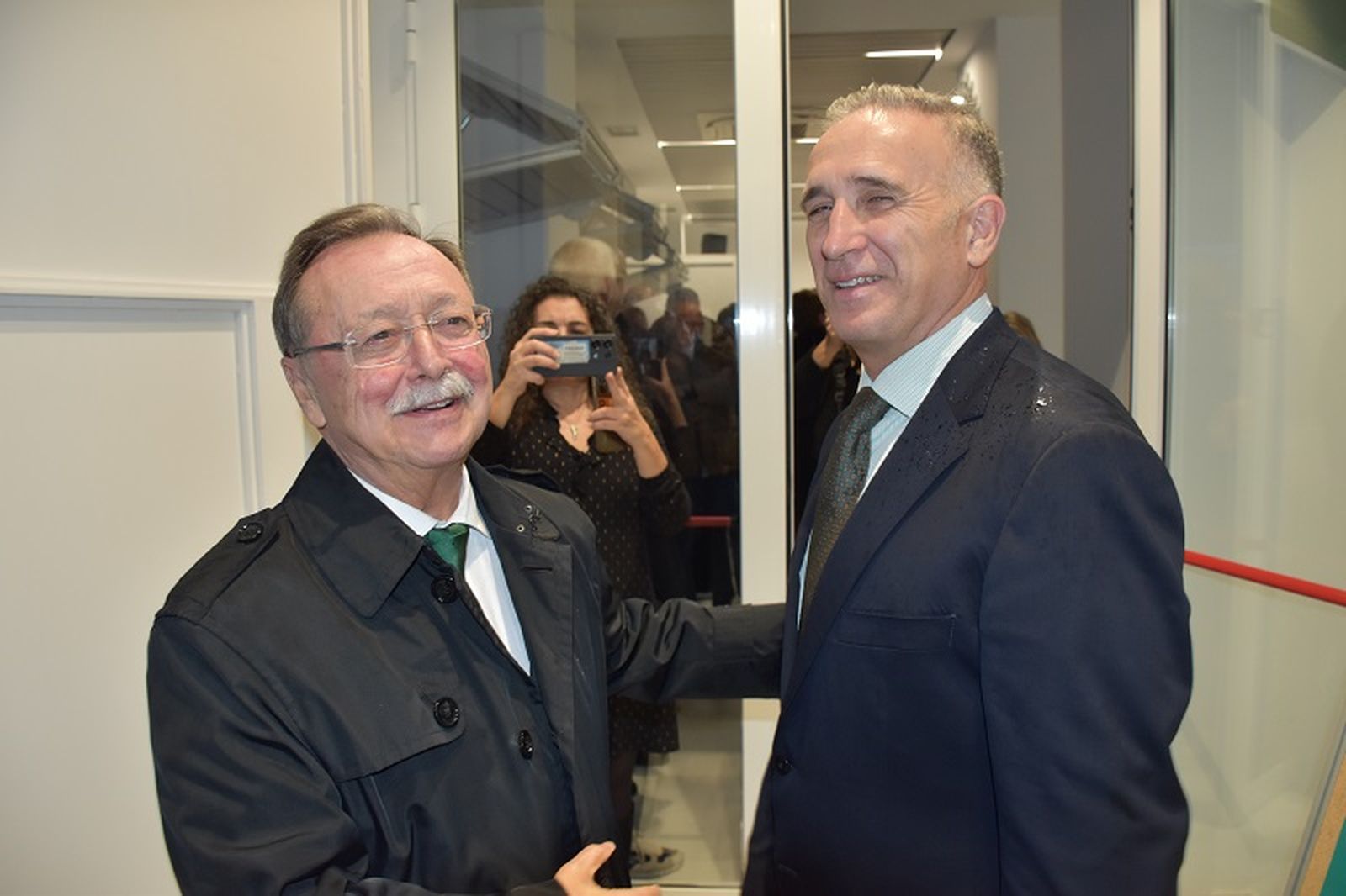 Homenaje en la Estación del Ferrocarril. / FOTO NICOL'S