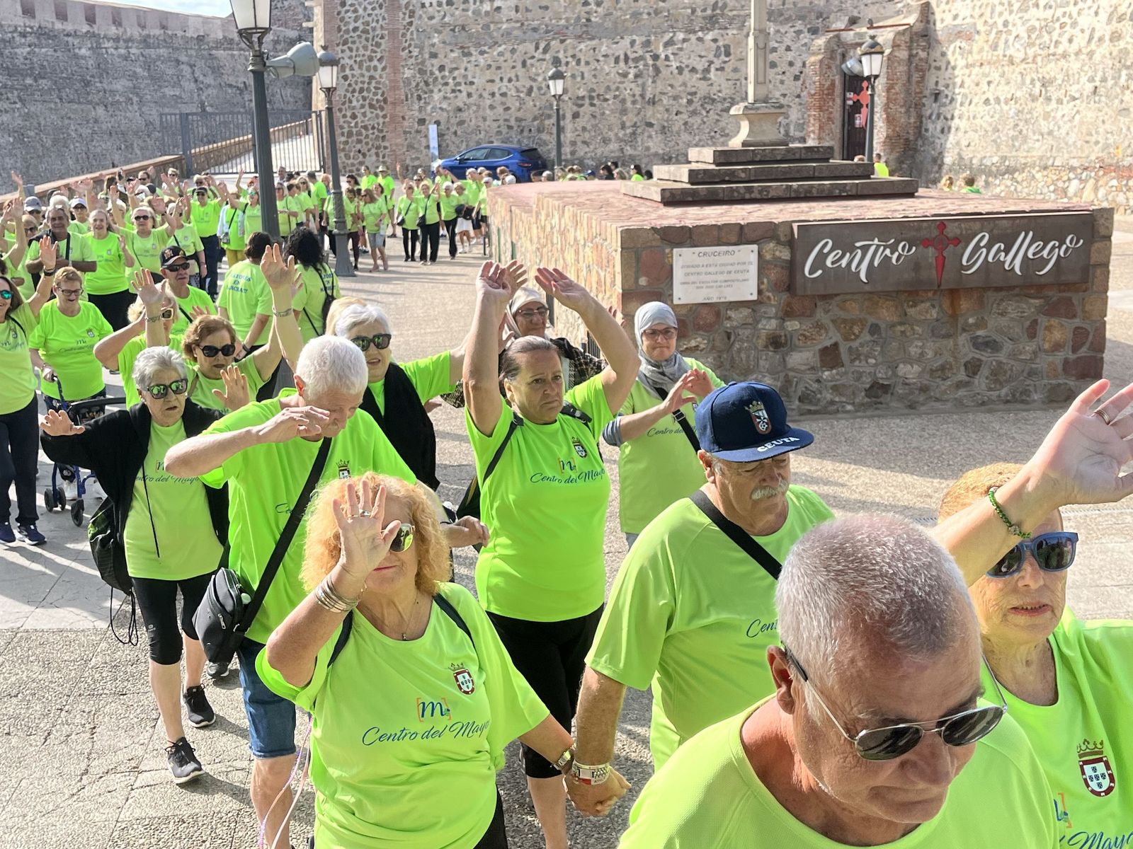 Participación y buen ambiente en la Marcha de Mayores: fotogalería completa