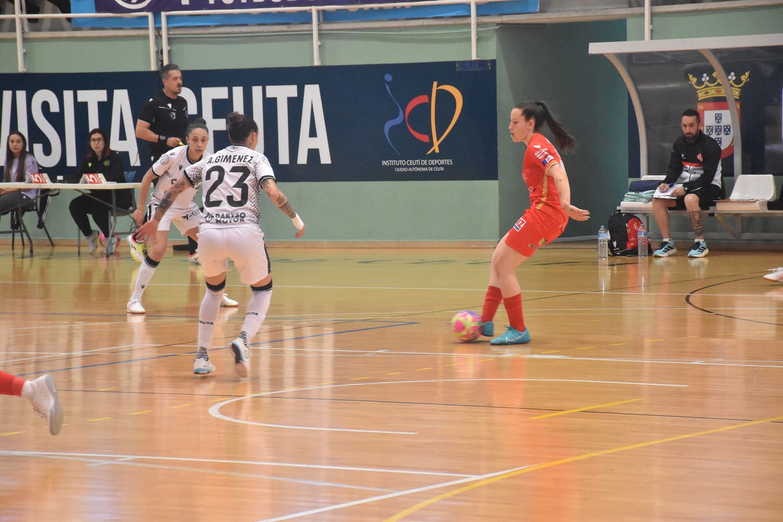 La AD Ceuta Femenino empató frente al Poio