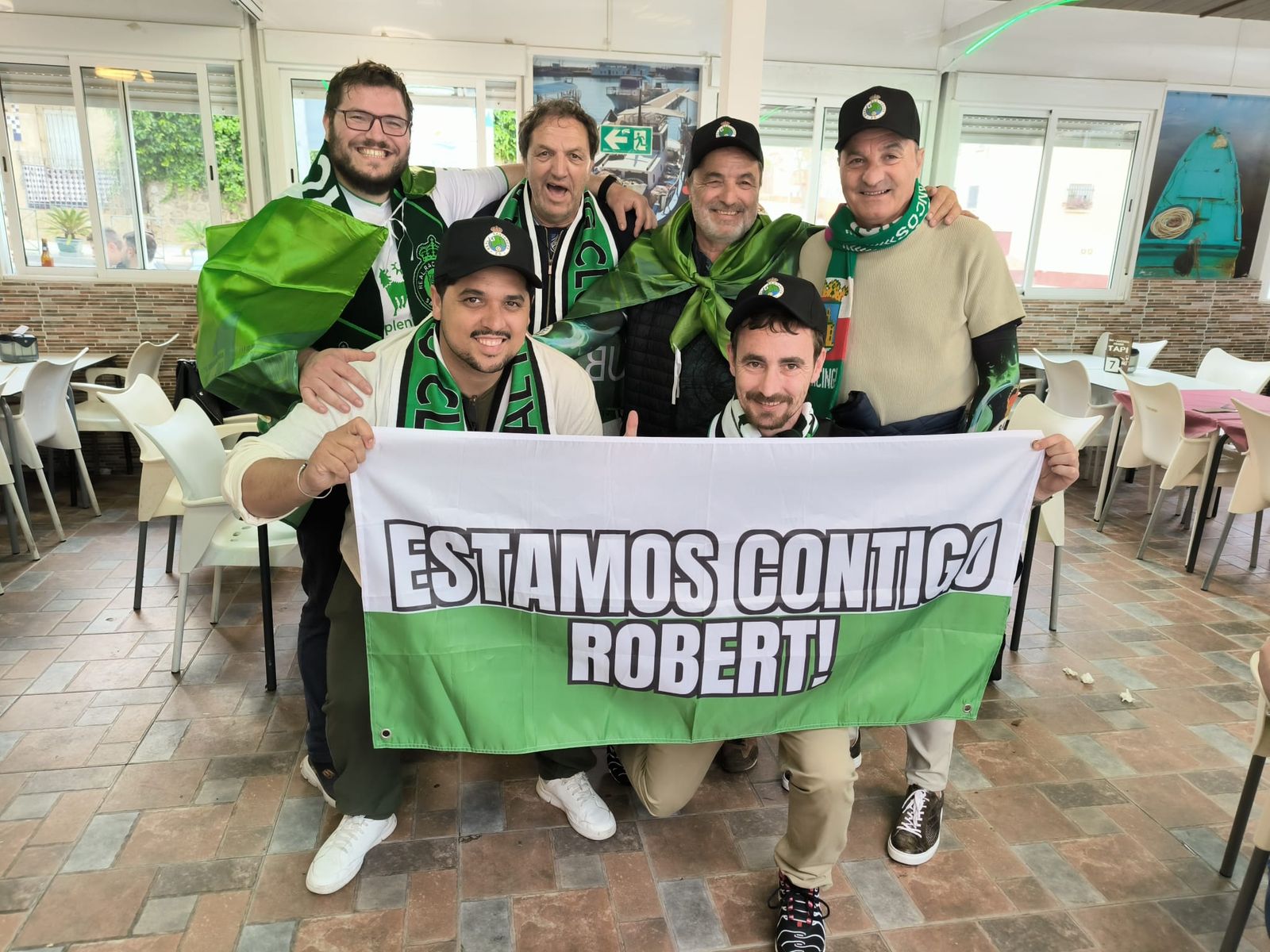 Asi vivió Nicol's la previa del partido AD Ceuta-Racing