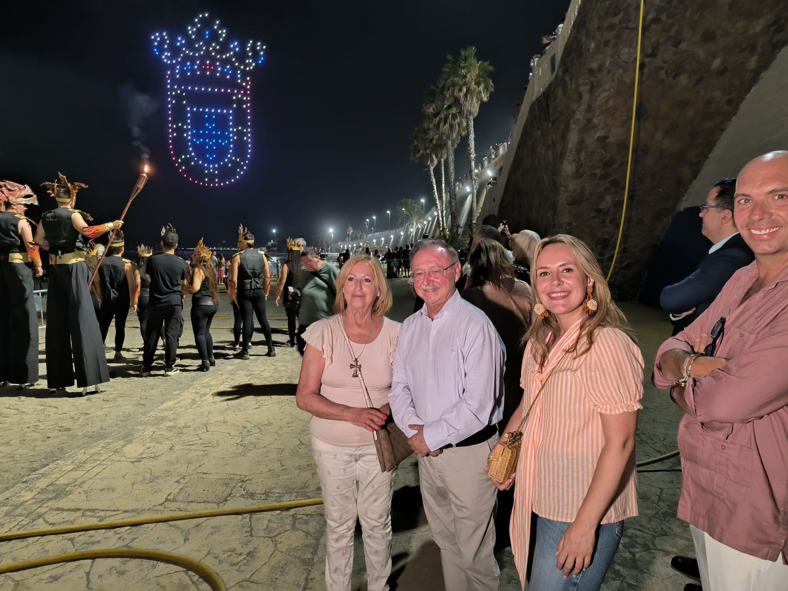 Tradición y drones para la puesta de largo del verano en las playas
