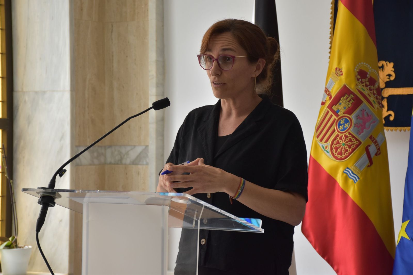 La ministra de Sanidad, Mónica García, comparece en Ceuta