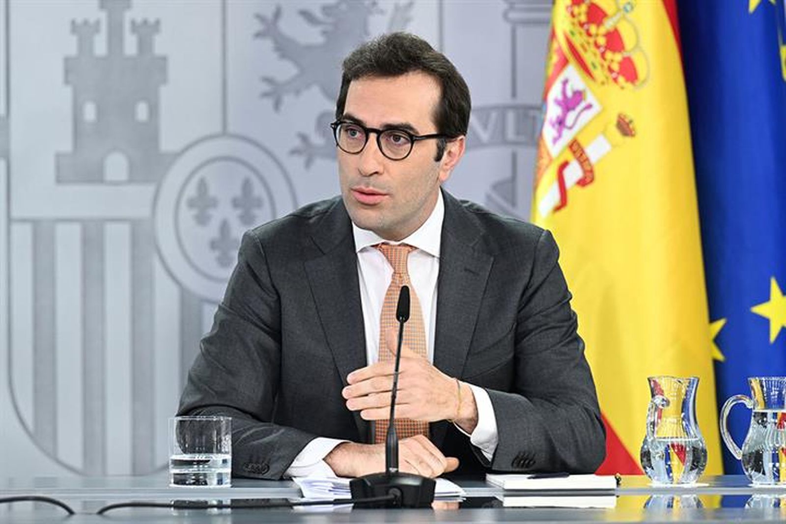 El vicepresidente primero del Gobierno y ministro de Economía, Carlos Cuerpo