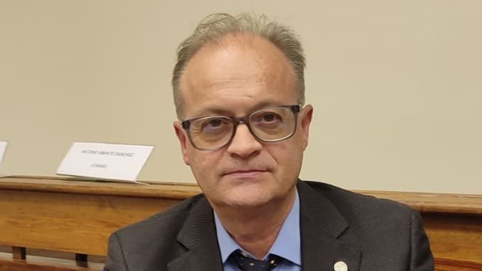 El presidente del Foro de la Educación de Ceuta, José Manuel Pérez Rivera