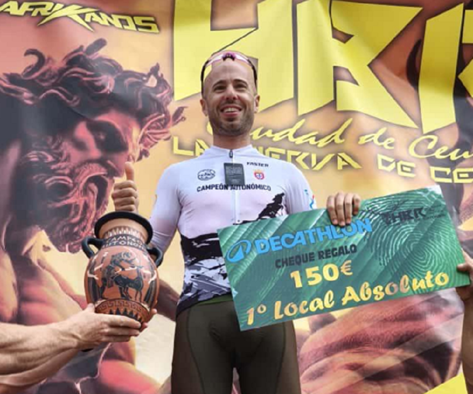 Iván Vilches, ciclista ceutí