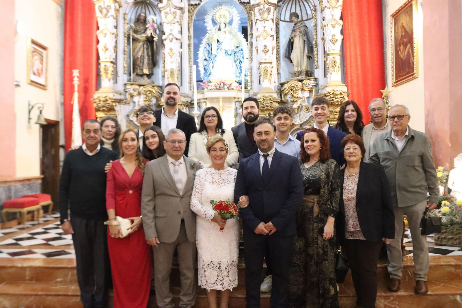Agustín y Mari Carmen renuevan su compromiso matrimonial