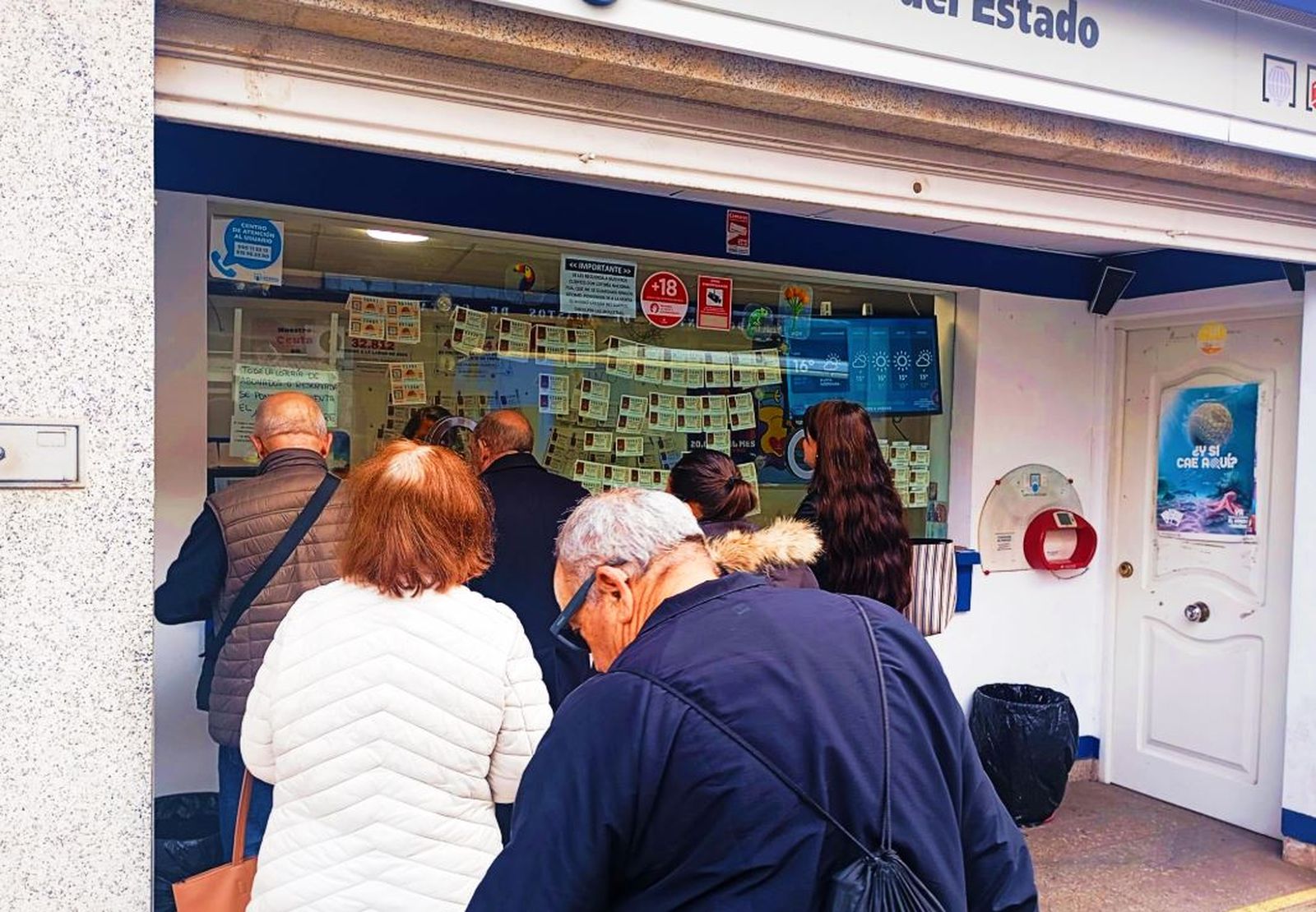 La Administración número 4 de nuestra ciudad, bastante concurrida ayer