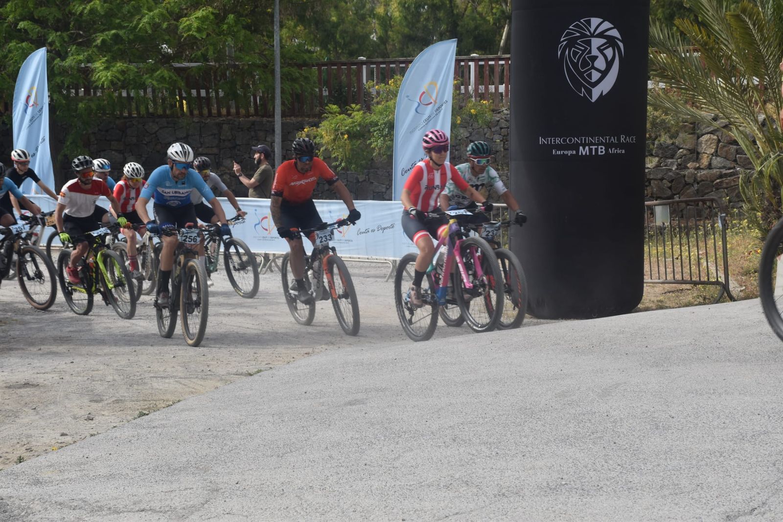 Participantes en la Intercontinental Race