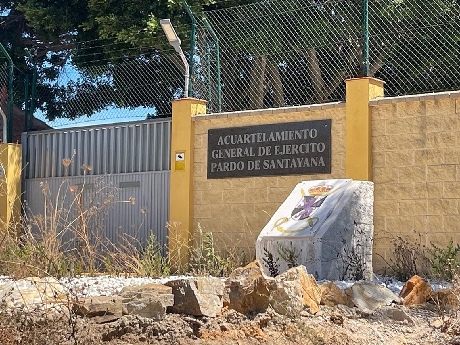 El acuartelamiento General Pardo Santayana. / FOTO REDUAN