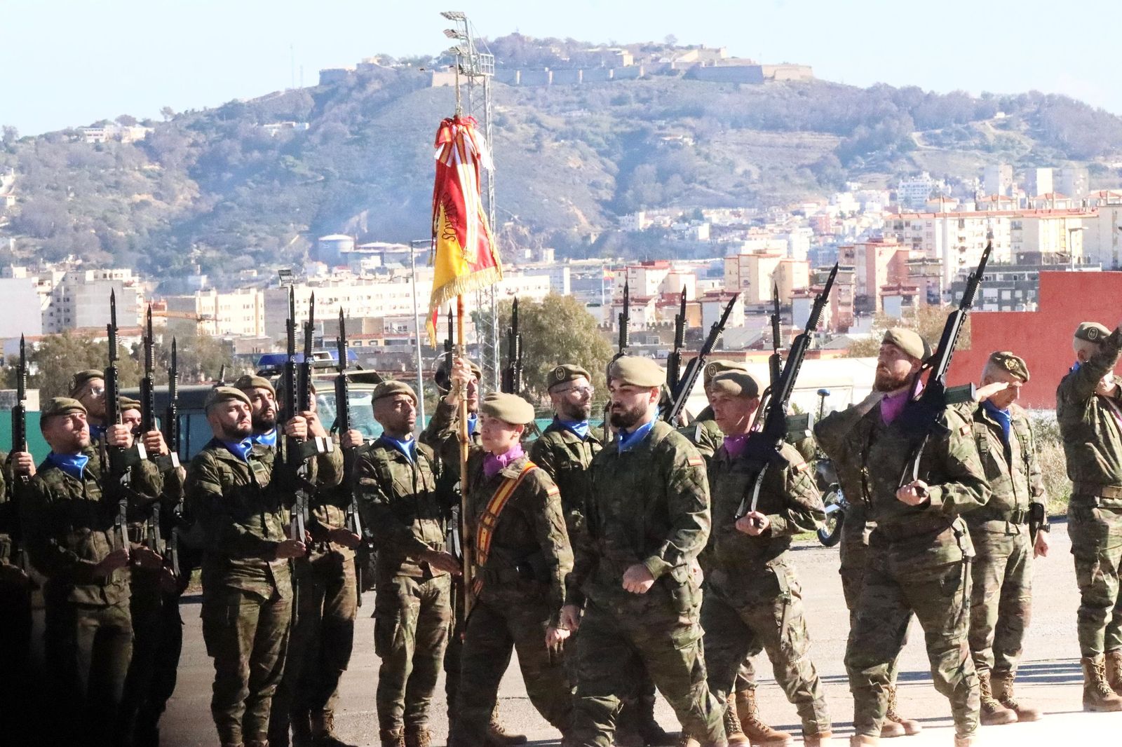FOTOGALERÍA | Así vivió el Batallón del Cuartel General la celebración de su aniversario