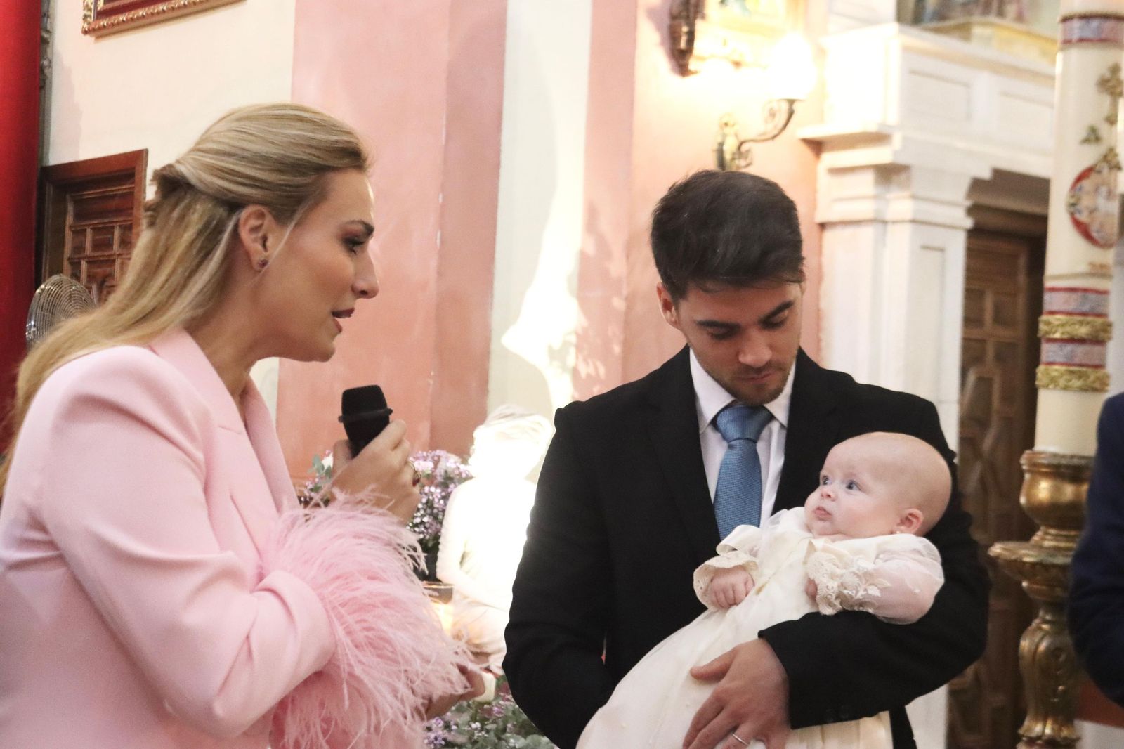 Bautizo de Minerva María en Los Remedios