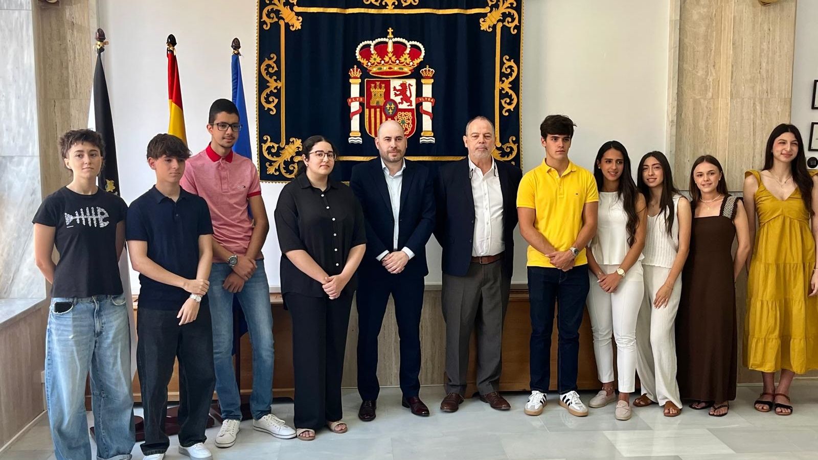 Recepción en la Delegación del Gobierno