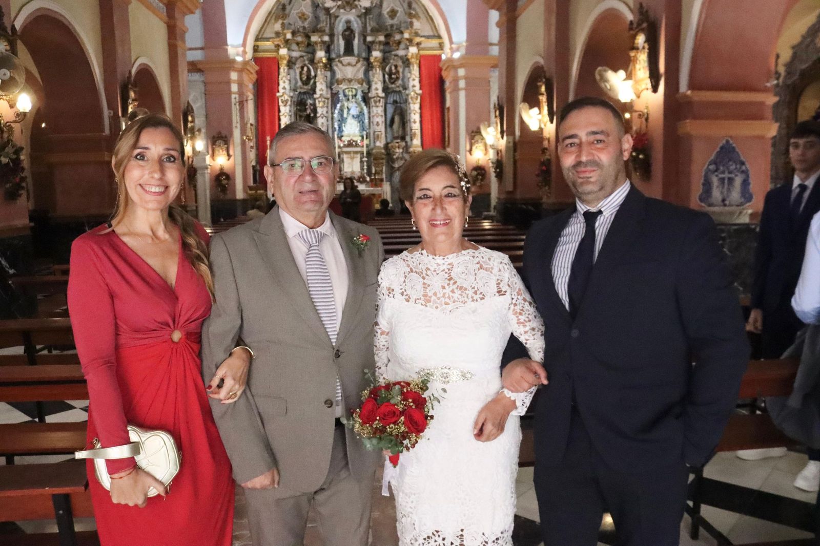 Agustín y Mari Carmen renuevan su compromiso matrimonial