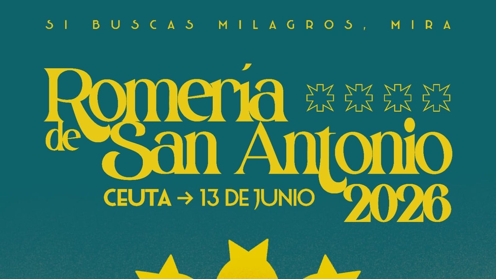 Cartel Romería de San Antonio 2026