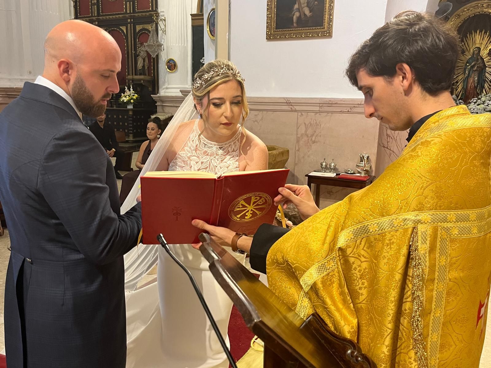 Boda y bautizo en el Santuario