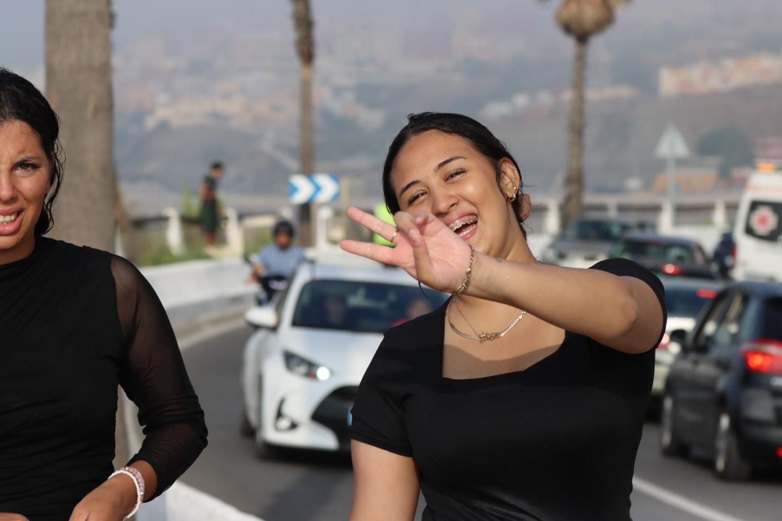 Las entradas en Ceuta de este jueves desde Marruecos, en imágenes