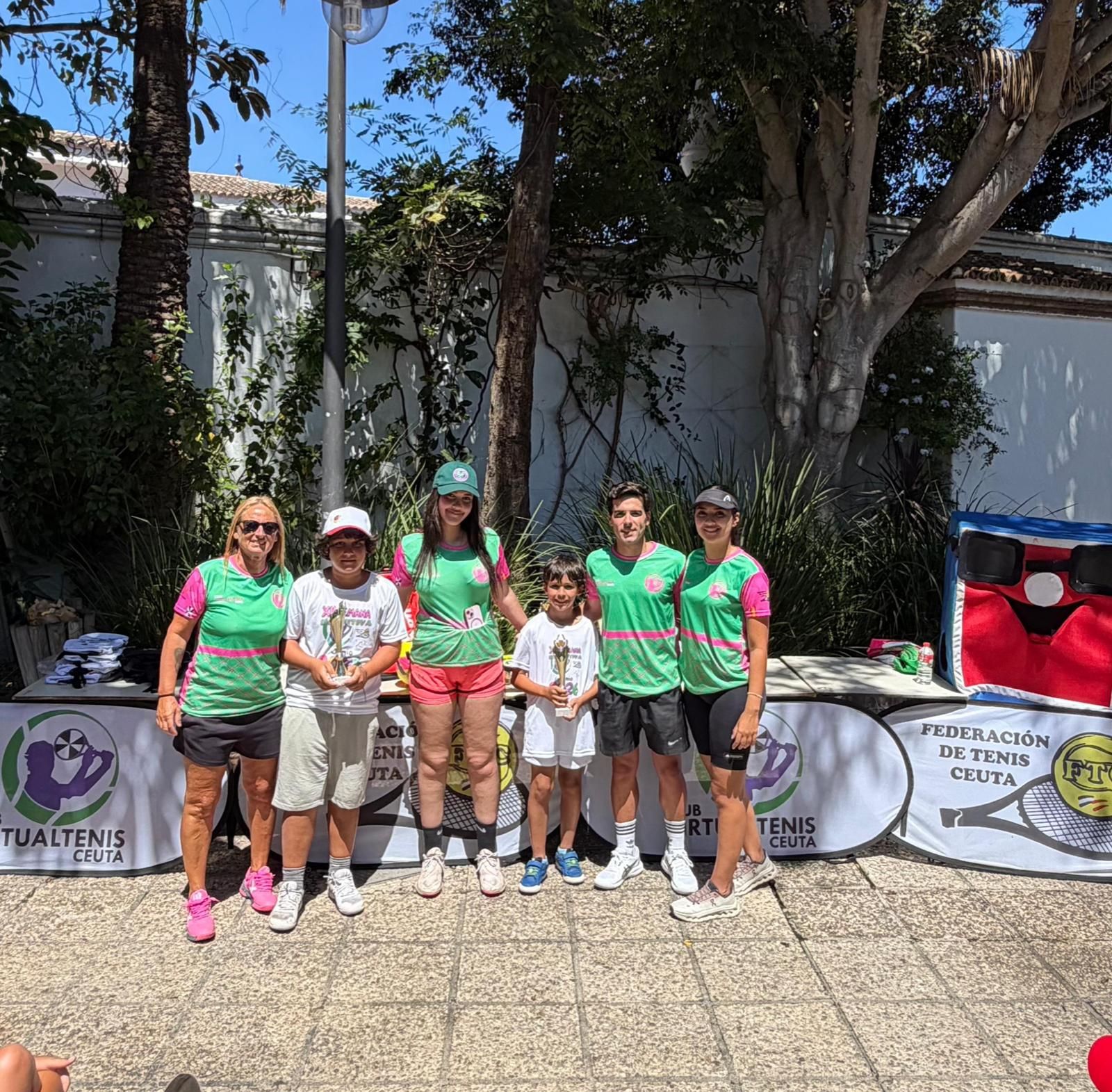VirtualTenis Ceuta cierra su XII Semana Deportiva con una multitudinaria clausura y la vista puesta en septiembre