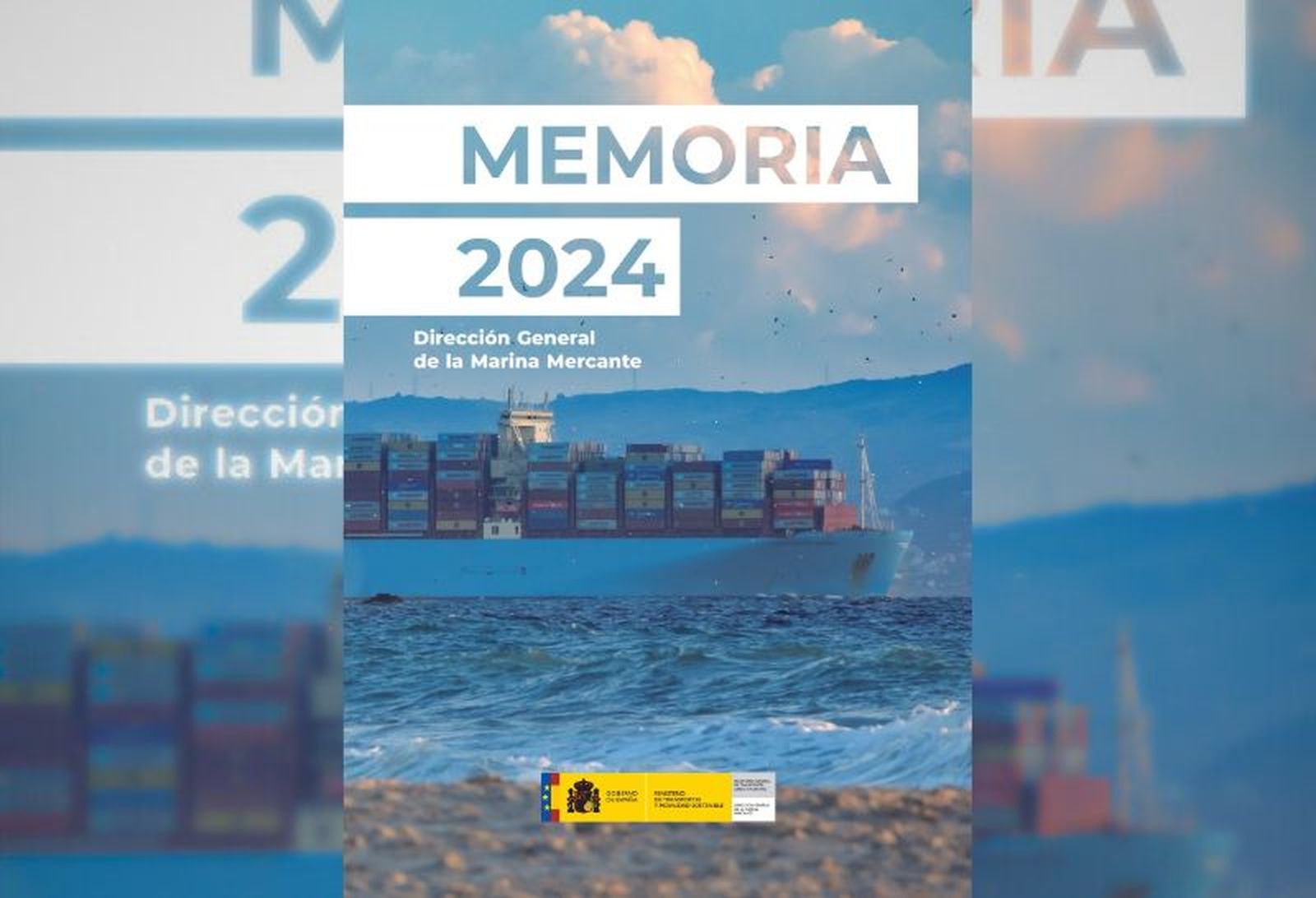 Portada de la Memoria anual de 2024. / FOTO MINISTERIO DE TRANSPORTES