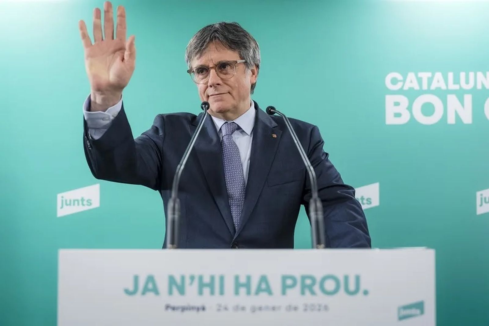 El ministro de Hacienda, Arcadi España, considera el regreso de Carles Puigdemont a España un gesto de reconciliación y defiende que la amnistía ha servido para recuperar la convivencia en Cataluña