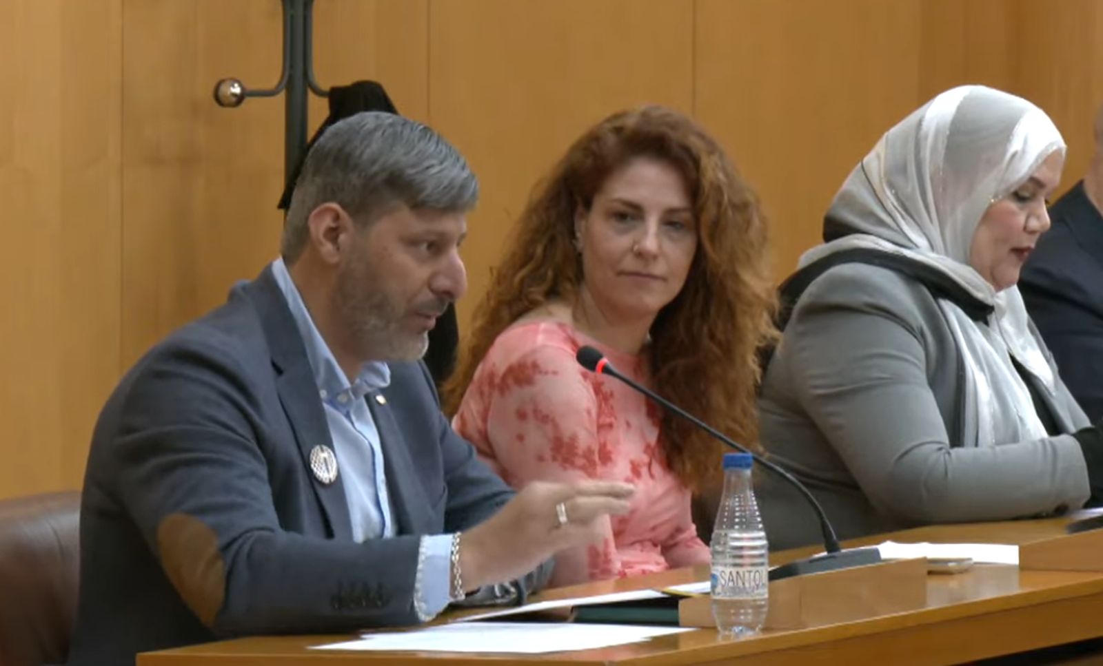 Un momento del debate.