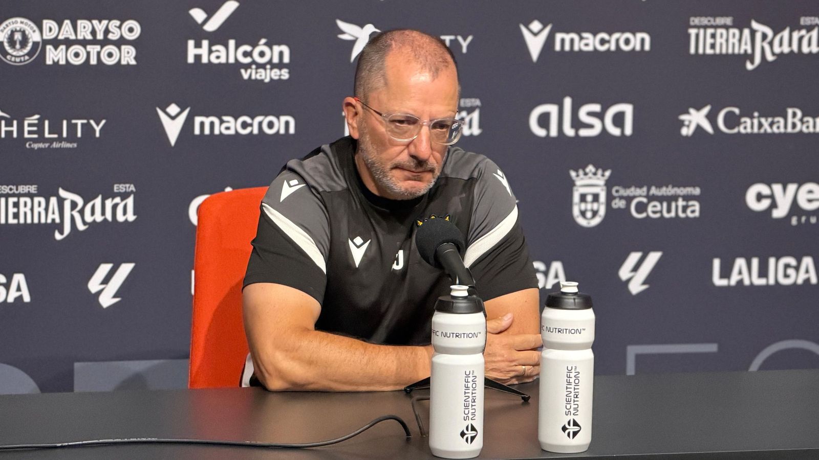José Juan Romero, en rueda de prensa